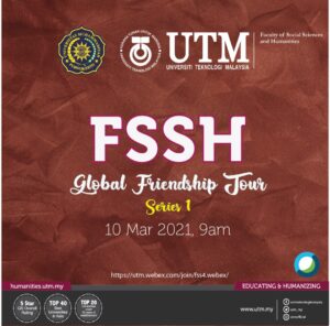 FSSH Friendship Tour 1 - UMP Purwokerto @ https://utm.webex.com/join/fss4.webex/