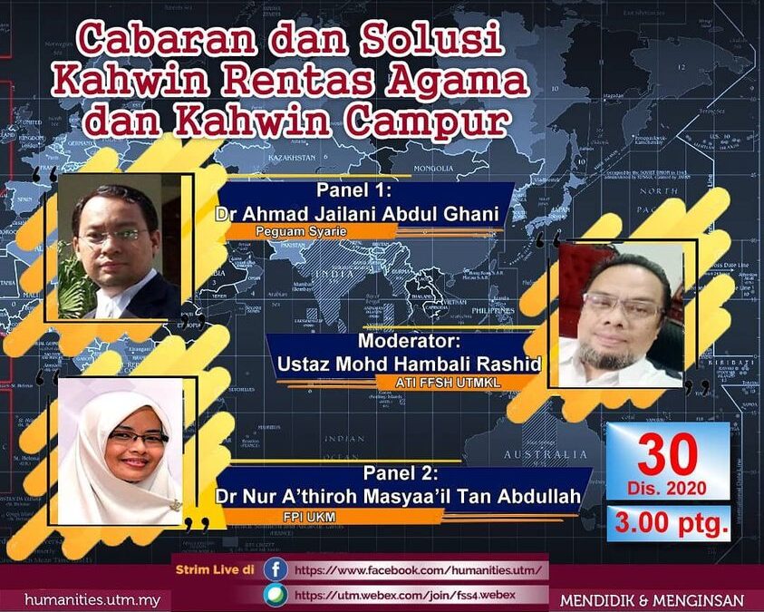 Cabaran dan solusi kahwin rentas agama dan kahwin campur