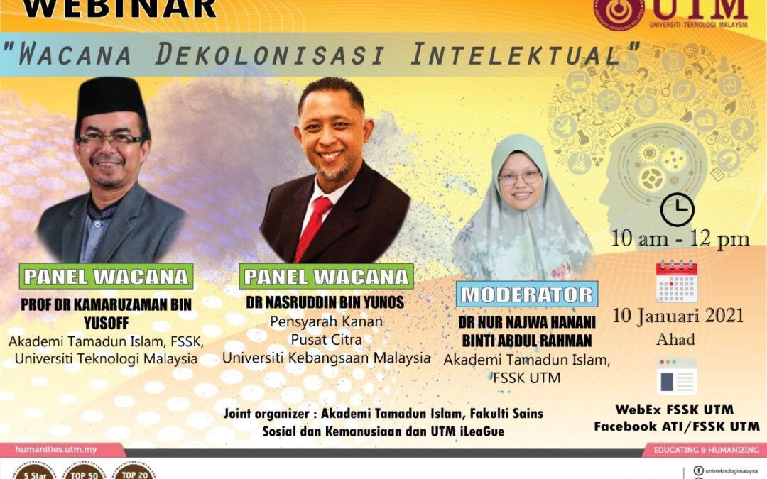 Webinar – ‘Wacana Dekolonisasi Intelektual’