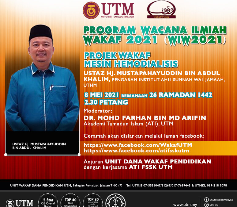 Wacana Ilmiah Wakaf 2021