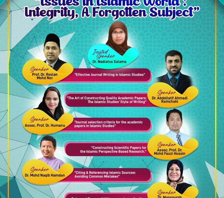Journal Publication Workshop for the Researcher in Islamic Studies.