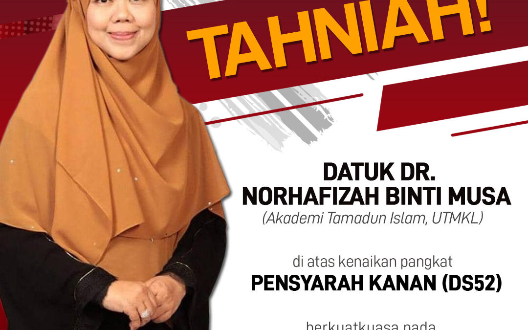 Tahniah kepada staf yang naik pangkat