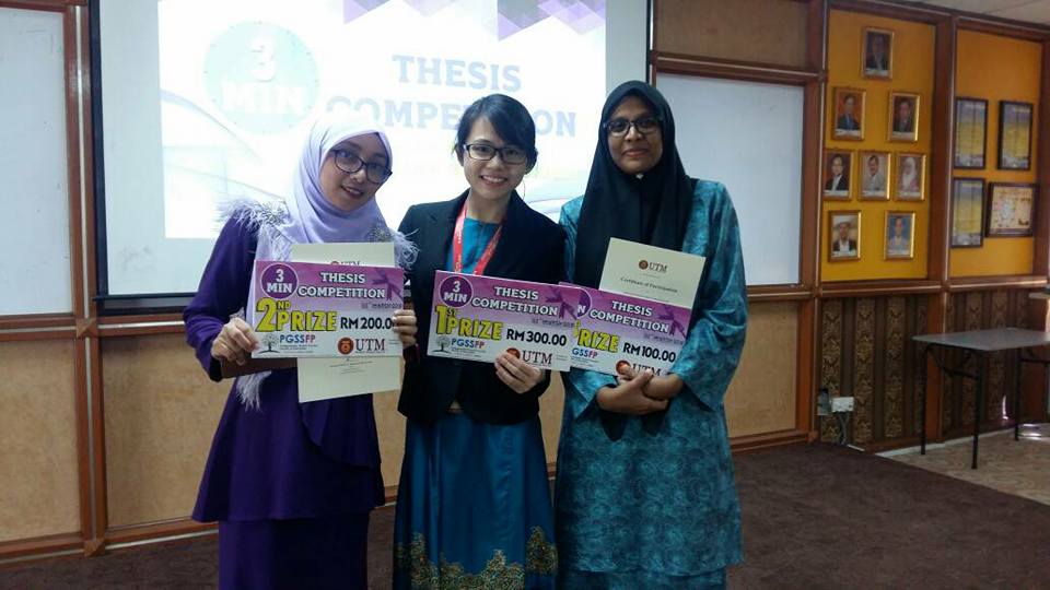 UTM 3 Minute Thesis Competition (2018) – Faculty of Education