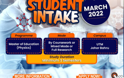 New Student Intake March 2022