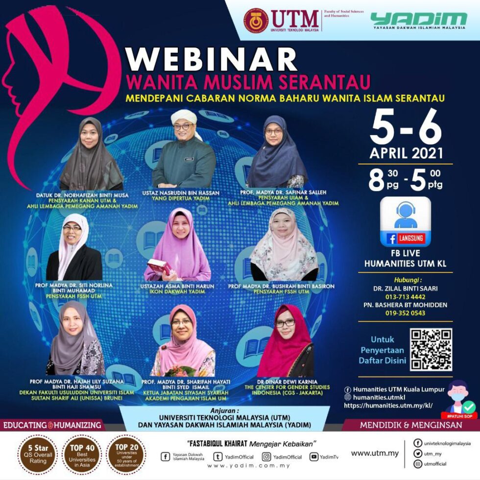 Webinar Wanita Muslim Serantau 2021 | AKADEMI TAMADUN ISLAM, FAKULTI