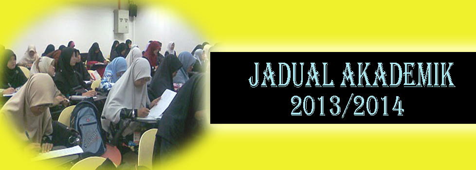 Jadual Akademik 2013_2014