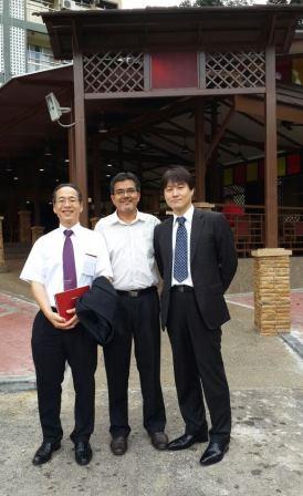 A VISIT BY PROF WAKABAYASHI AND PROF MIYAMARU  FROM CHUO UNIVERSITY JAPAN FOR SETTING UP TECS