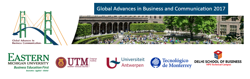 GLOBAL ADVANCES IN BUSINESS AND COMMUNICATION 2017