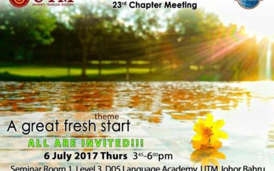 UTM TOASTMASTERS CLUB REGULAR SOCIAL GATHERING AT LANGUAGE ACADEMY