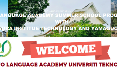 WELCOME TO LANGUAGE ACADEMY SUMMER SCHOOL PROGRAMME