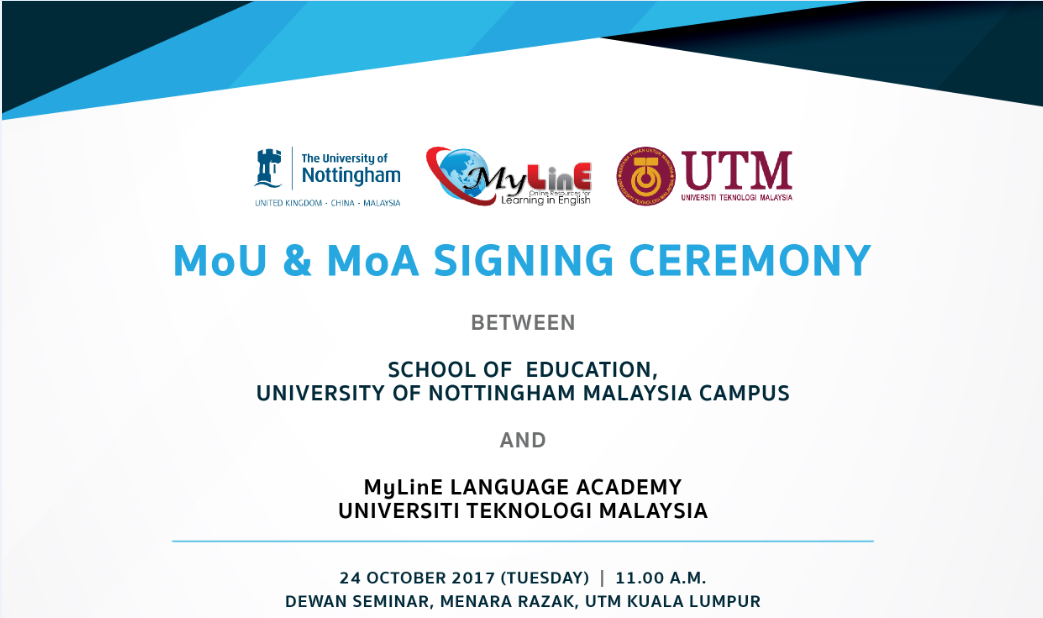 Collaboration Between Universiti Teknologi Malaysia and University of Nottingham Malaysia Campus