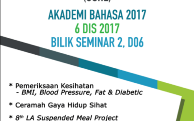 PROGRAM HARI PERSEKITARAN, KESELAMATAN &  KESIHATAN PEKERJAAN 2017