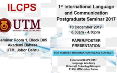 1st INTERNATIONAL LANGUAGE AND COMMUNICATION POSTGRADUATE SEMINAR 2017