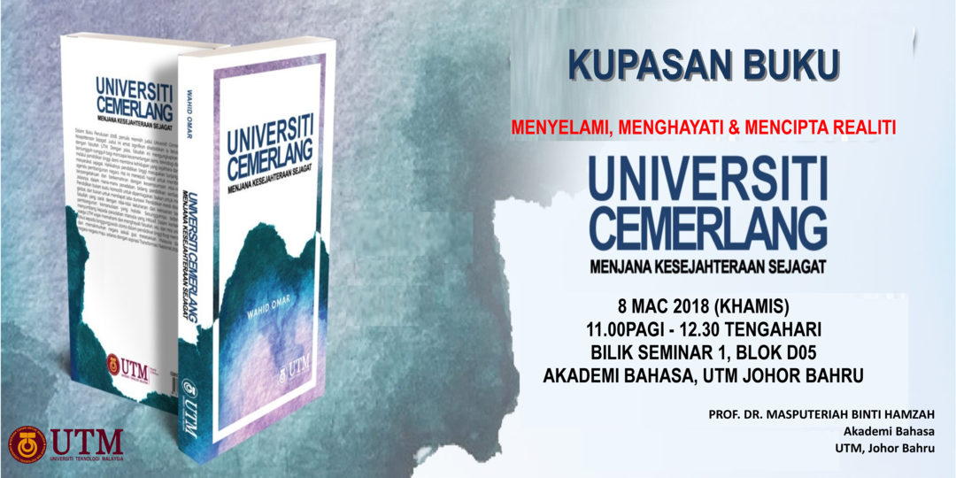 SESI KUPASAN BUKU : ” MENYELAMI, MENGHAYATI & MENCIPTA REALITI