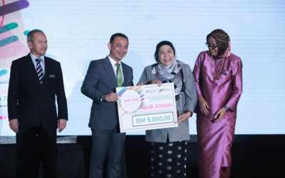 MyLinE UTM Won the Runner-up Position in the Education Minister’s Special Award (AKRI 2018) for the Immersive Blended Learning Category