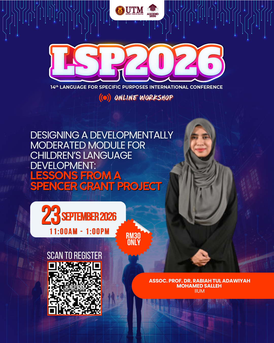 Dr Rabiah Iium workshop | Language for Specific Purposes 2026