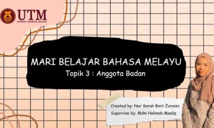 Mari Belajar Bahasa Melayu (Topik 3: Anggota Badan)