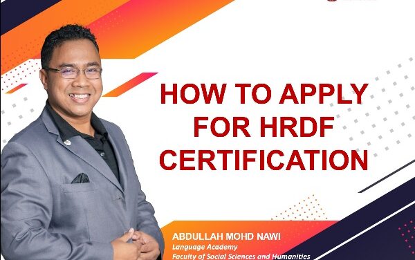 How To Apply For HRDF Certification
