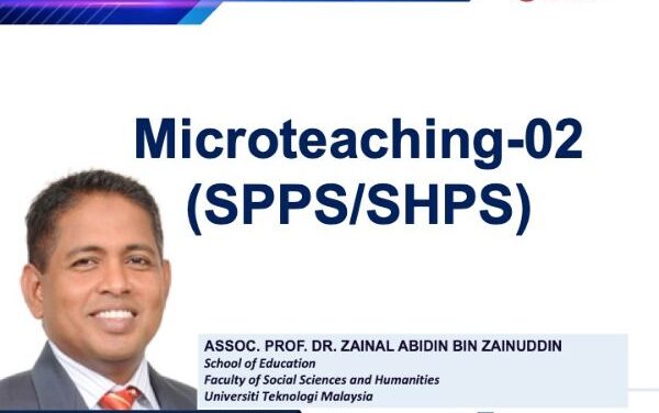 Microteaching SHPA2001 SECTION 02 – Introduction