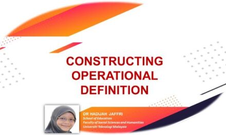 Constructing operational definition