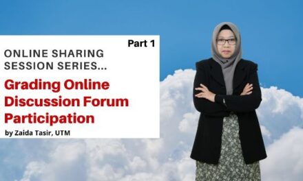 Online Sharing Session Grading Online Forum Part 1
