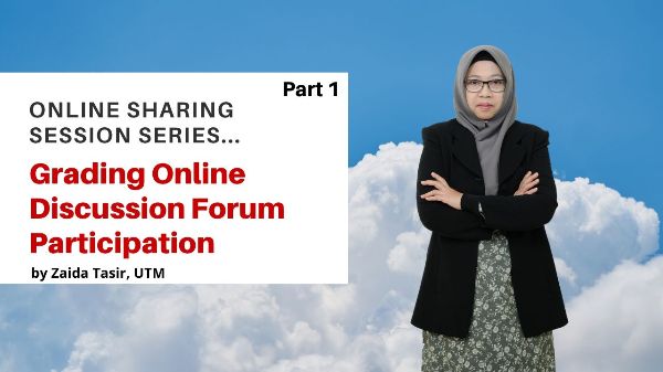 Online Sharing Session Grading Online Forum Part 1