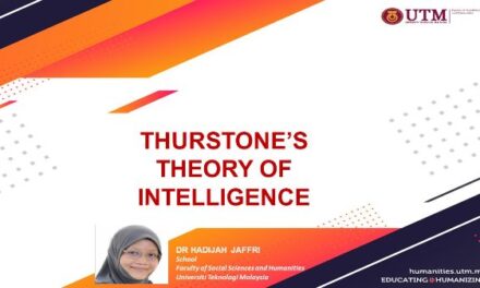 Thurstone’s theory of intelligence
