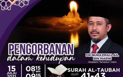 Program Kerohanian FSSH Siri62: Pengorbanan Dalam Kehidupan