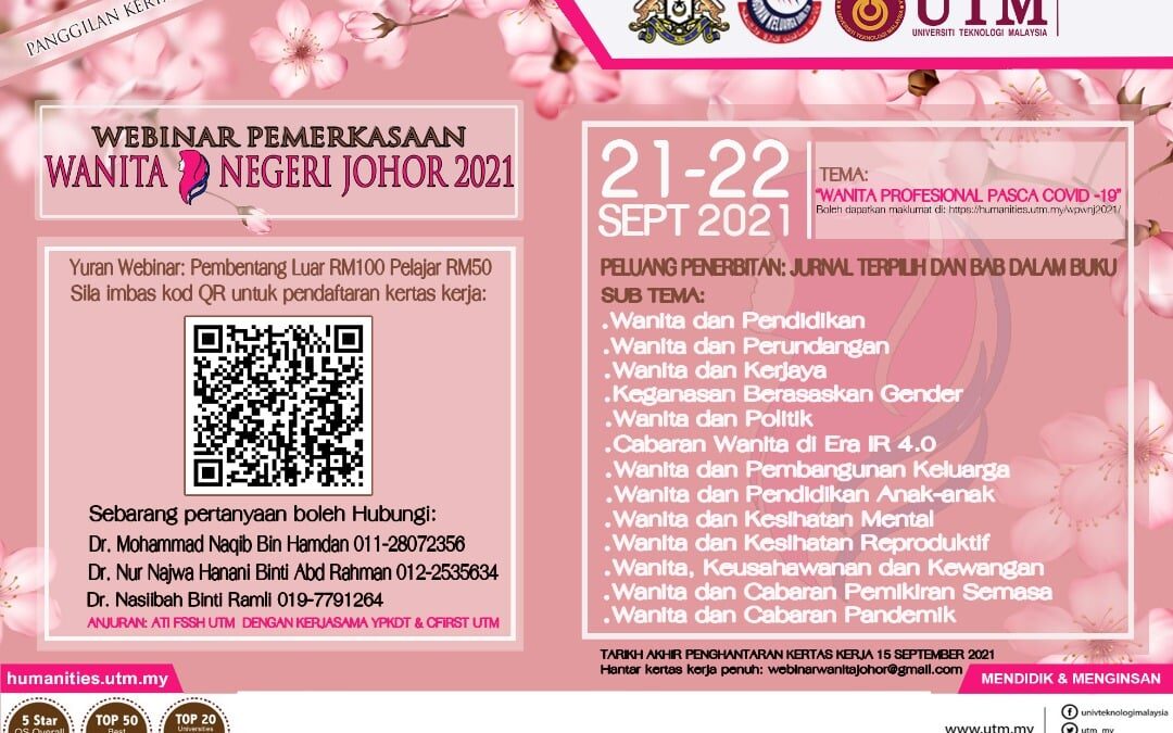 Webinar Pemerkasaan Wanita Negeri Johor 2021