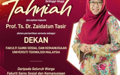 Tahniah Y.Bhg Prof Ts. Dr. Zaidatun Tasir