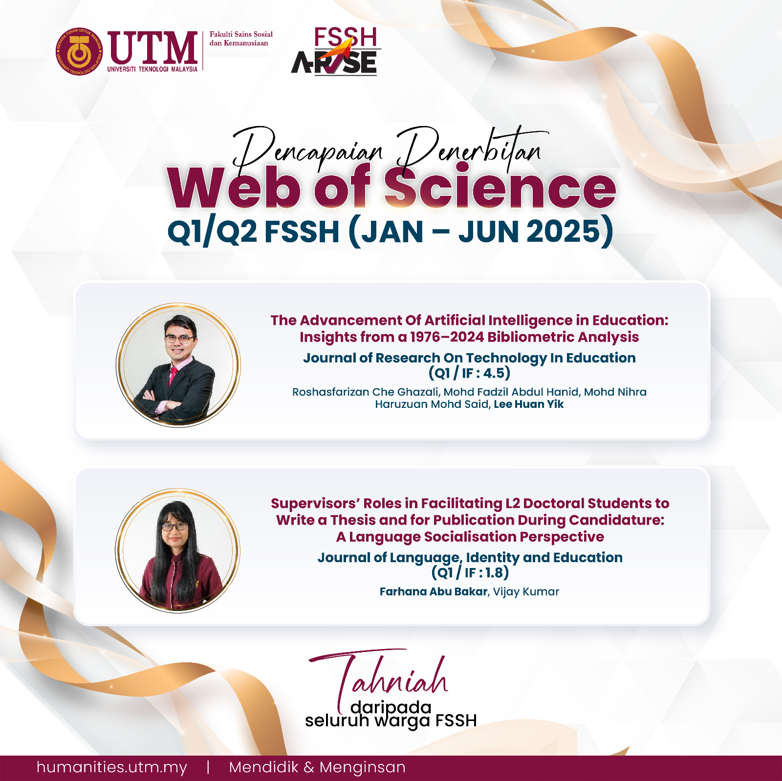 Fssh Utm Web of Science - Humanities UTM MY
